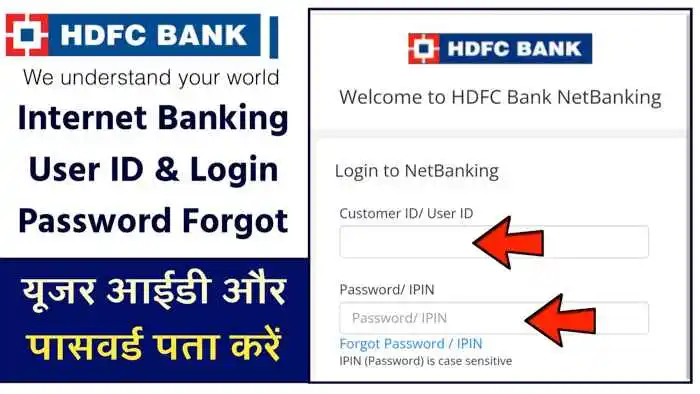 HDFC Netbanking-Password