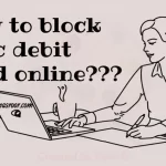 How to block hdfc debit card