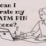 SBI ATM pin online