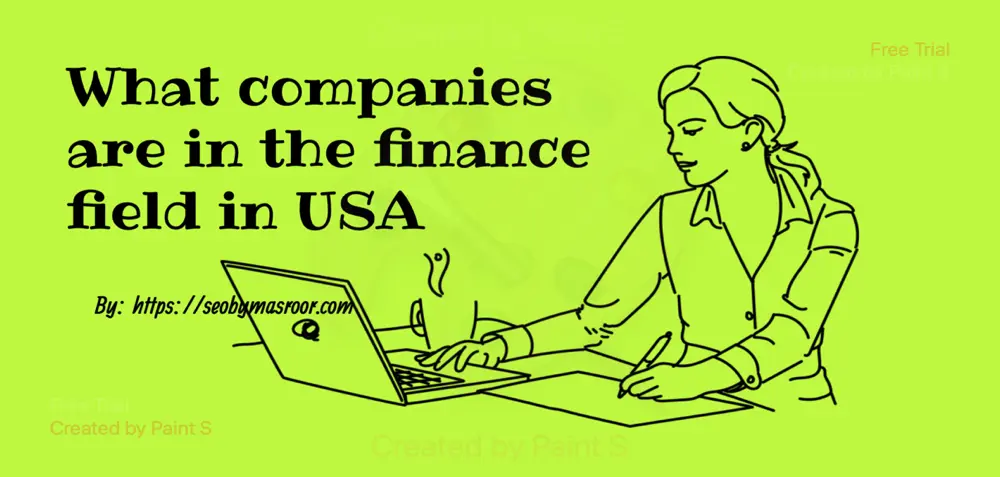 finance companies in usa