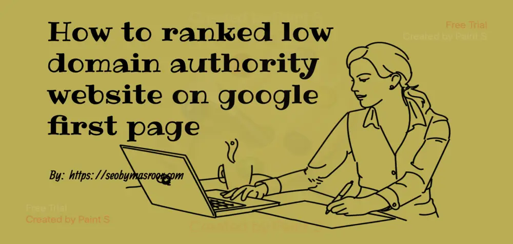ranked low domain authority website
