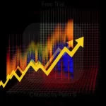 An Image of stock market graph, Indecting Nifty 50 target for 2025 by 7 tops brokers